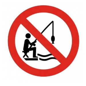 Zákaz rybolovu na rybníku Vodice